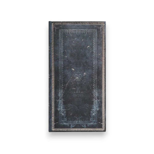 Picture of PAPERBLANKS SLIM LINED OLD LEATHER  INKBLOT NOTEBOOK